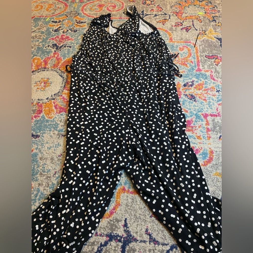 Polka dot jumpsuit